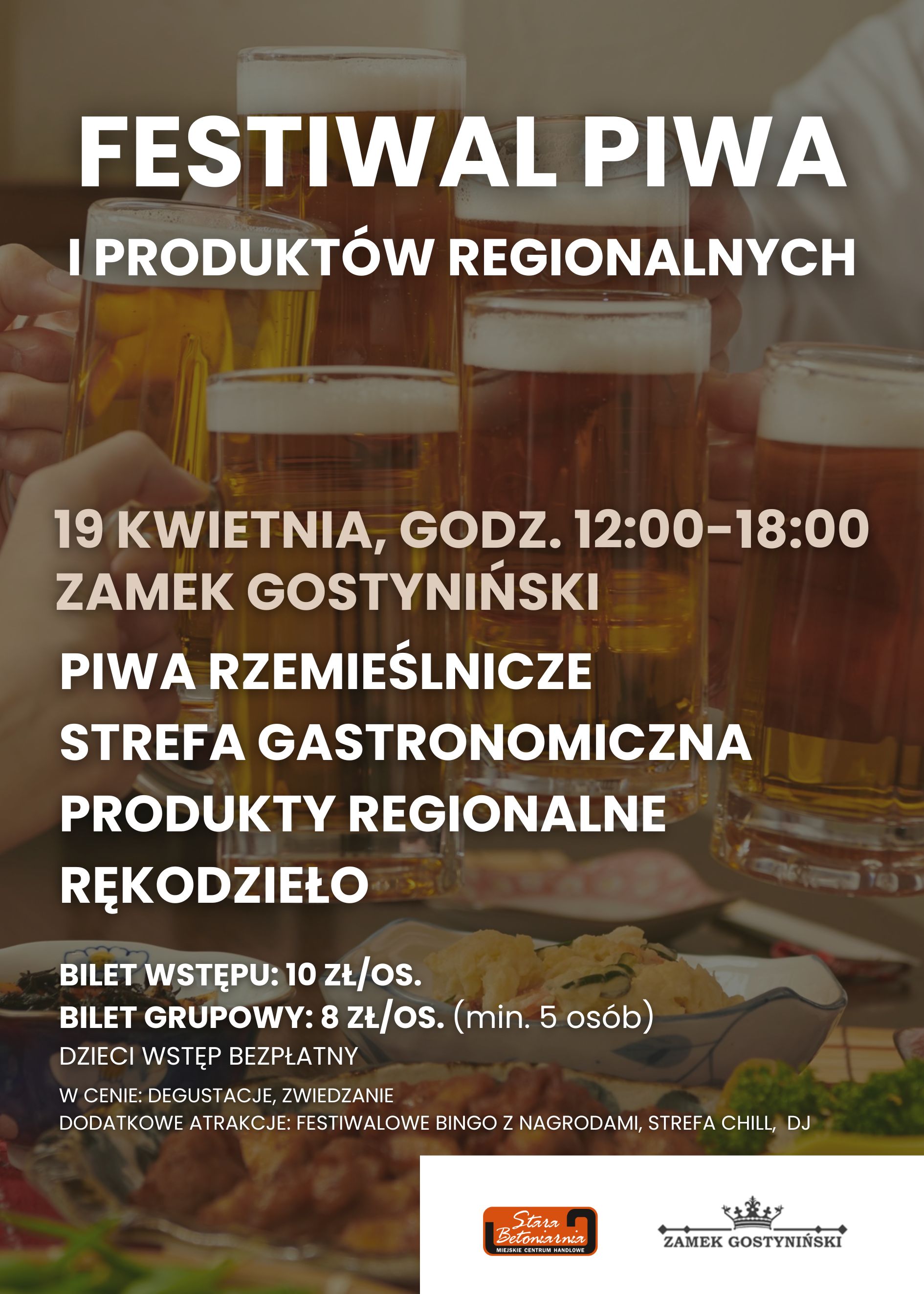 Zapraszamy na Festiwal Piwa i Produktów Regionalnych! 